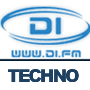 Логотип станции DI.FM - Techno