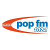 Логотип станции POP FM - 102.1 FM (Corfu)