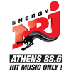 Логотип станции NRJ FM - 88.6 FM (Афины)