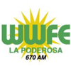 Логотип станции La Poderosa (WWFE) - 670 AM (Майами, штат Флорида)