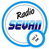 Логотип станции Radio Sevan - 105,5 FM (Степанакерт)