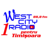 Логотип станции West City Radio - 88,8 FM (Тимишоара)