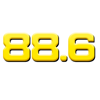 Логотип станции Radio 88.6 - 88,6 FM (Вена)