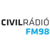 Логотип станции Civil Radio - 98.0 FM (Будапешт)