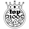 Логотип станции TOP 100 RAP